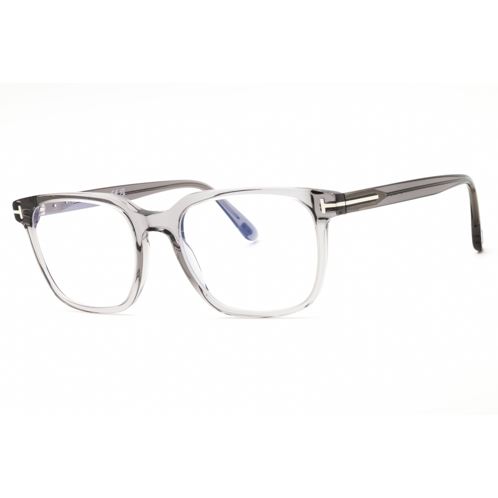 Tom Ford FT5818 Eyeglasses Grey Acetate Rectangular